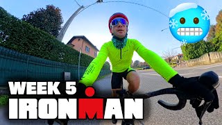 Nuoto bici e corsa con domenicogreselin   Road To Ironman W4 [upl. by Anert]