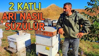 2 KATLI ARIDAN KAÇ KG BAL ALIRIZ  NASIL SÜZÜLÜR UYGULAMALI ANLATIM [upl. by Rashidi]