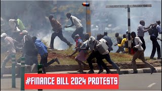 LIVE Drama as Kenyans reject Finance Bill 202425 with Mass Protests in Nairobi CBD [upl. by Willms]