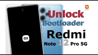 Redmi Note 12 Pro Pro   Unlock Bootloader using mi unlock tool ✔✔ [upl. by Neryt]