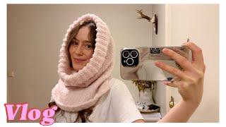 Knitting a balaclava🥰 everyday vlog Mørtein❤️ [upl. by Apfelstadt98]