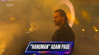 quotHangmanquot Adam Page Entrance  AEW Dynamite October 02 2024 [upl. by Yeldar]