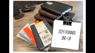 2024 Planner Line Up [upl. by Enylodnewg428]