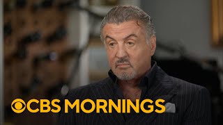 Sylvester Stallone on his role in quotTulsa Kingquot and working with his daughter [upl. by Yeruoc125]