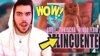 REACCIÓN A  TOKISCHA ANUEL AA ÑENGO FLOW  DELINCUENTE OFFICIAL VIDEO [upl. by Jojo]