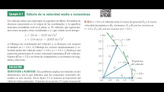 Calcular los Vectores de Posición Desplazamiento Velocidad Media y Velocidad Instantánea [upl. by Neersan718]