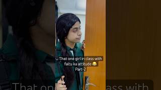 Part2 did you have such a girl with thousands of pin in your class 😂 youtubeshorts school [upl. by Garzon]