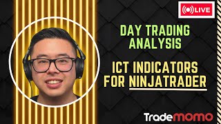 Live NQ Futures Day Trading Analysis Using ICT Indicators For NinjaTrader  11202024 [upl. by Auot]