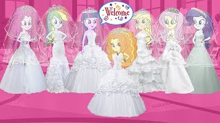 My Little Pony Equestria Girls Animation Cartoon  Wedding Party [upl. by Tray]