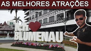 Blumenau SC  Principais atrações turisticas [upl. by Lashoh]