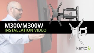 M300 TV Mount Installation Guide  Kanto Mounts [upl. by Rafferty]