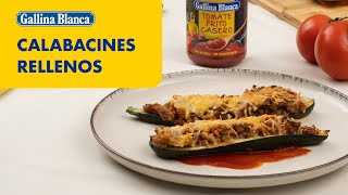 ¿Cómo hacer calabacines rellenos ¡Deliciosa receta de rechupete 🥕🧀  Recetas Gallina Blanca [upl. by Travax219]