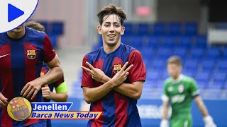 BARCA FC News 18yearold La Masia winger called up to Barcelona firstteam training by Xavi [upl. by Innek]