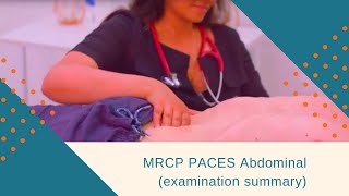 MRCP PACES Station 1  Abdominal [upl. by Saffier]