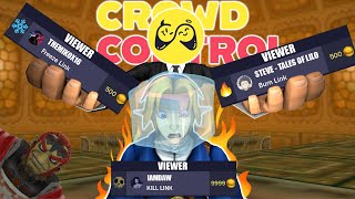 Ocarina of Time but Chat CONTROLS EVERYTHING Crowd Control [upl. by Perrin380]