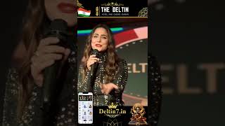 Hina Khan at Deltin Royale ♠️  Aviator  Deltin casino  Deltin7  Deltin Royale  Vavada [upl. by Nomaid]