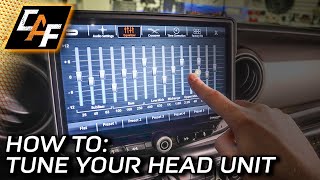 Tuning your car stereo  Head Unit Equalizer  No DSP PROCESS EXPLAINED [upl. by Oneal]