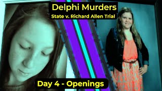 Delphi Murders  State v Richard Allen trial  DAY 4  Opening Statements [upl. by Aimo]