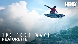 100 Foot Wave The Journey to the 100 Foot Wave Featurette  HBO [upl. by Cordle]