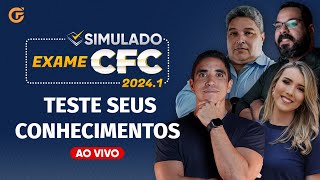 SIMULADO GRATUITO EXAME DE SUFICIÊNCIA CFC 20242 FGV CORREÇÃO  GABARITO [upl. by Coffey863]