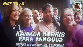 HARRIS SINS OF OMISSION INTERNATIONAL CAMPAIGN IN THE PHILIPPINES 🇵🇭 HARRIS AD AND COMMENTARY [upl. by Anircam]