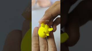 Clay Art 🍯🐝 craft diy clayart creativety [upl. by Anawal]