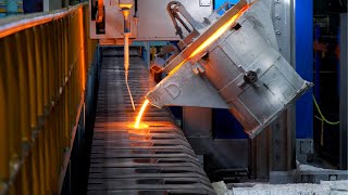 Amazing factory Process of Making Automotive Parts with Metal Scrap Korean Steel Factory [upl. by Yelrihs400]