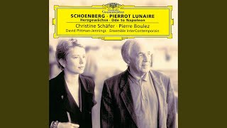 Schoenberg Pierrot Lunaire Op 21 1912  Part 1  I Mondestrunken [upl. by Dyanna]