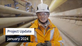 HS2 Project Update January 2024 [upl. by Aivon]