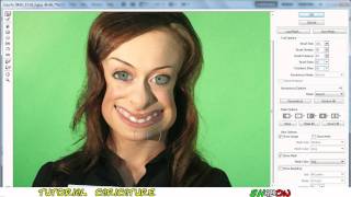 Tutorial Photoshop CS5  Caricature [upl. by Acima277]