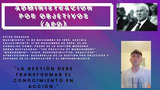 quotAdministración por Objetivos APO ¿Cómo Mejorar la Productividad en tu Empresaquot uptc [upl. by Kopp460]