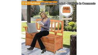 Top 5 Best Selling Outdoor Storage Benches on Amazon  Best Outdoor Storage Benches [upl. by Eagle193]