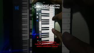 ANGEL BABY PIANO COVER shorts lagutiktok laguviral pianocover [upl. by Aitas]