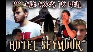 We stayed in a HAUNTED HOTEL  Brogle Goes To Hell  Hotel Seymour [upl. by Anora]