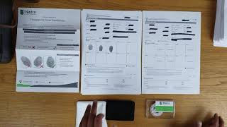 How to Complete the Fingerprint Biometric Form  Nadra Card Centre [upl. by Maguire946]