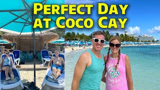 We Had A Perfect Day at Coco Cay  Royal Caribbeans Private Island  Wonder of the Seas Day 2 [upl. by Kylynn]