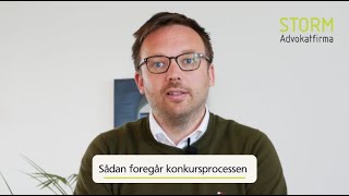 Hvordan foregår konkursprocessen [upl. by Cohla8]