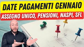 PAGAMENTI INPS GENNAIO 2024 tutte le date [upl. by Neumann]