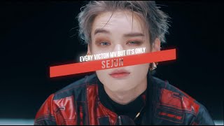 Every VICTON Music Video But Its ONLY Sejun [upl. by Zulaledairam]