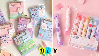 🌷easy paper craft paper craft school hacks easy to make  DIY [upl. by Tobie]