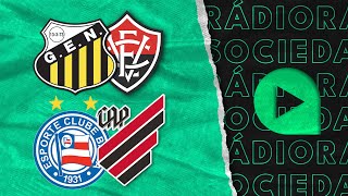 Novorizontino x Vitória \ Bahia x AthleticoPR  Brasileirão Série B 2023  Rádio Sociedade [upl. by Johns]