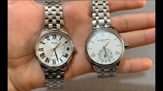 Mido Belluna vs Frederique Constant Horological Smart Watch Comparativa en Español [upl. by Ayatahs4]