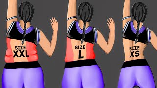 LOSE LOVE HANDLES FAT  EXTRA LARGE TO EXTRA SMALL  DO THIS amp SEE [upl. by Isyak213]