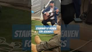 Stairway to heaven played for soldiers in Yakir [upl. by Ciapas895]