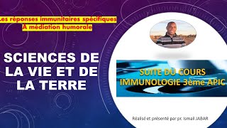 RÉPONSE IMMUNITAIRE SPÉCIFIQUE A MÉDIATION HUMORALE [upl. by Purington]