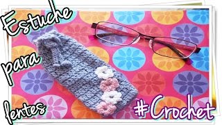 BOLSITO PARA LENTES CROCHET SÚPERFÁCIL ESTUCHE [upl. by Tahpos]