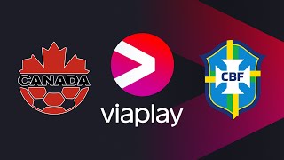 Canada v Brazil  Copa America  Viaplay Sports [upl. by Savinirs]