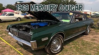 1968 Mercury Cougar at 2024 Pantowners Car Show Sauk Rapids Minnesota [upl. by Arola]