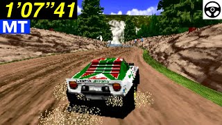 Forest  Fastest Lap 107quot41 SSPAL SEGA RALLY CHAMPIONSHIP 1995 [upl. by Nodmac]