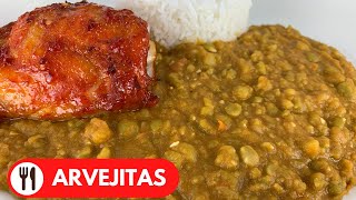 🇵🇪ARVEJITAS PARTIDAS  RECETA PERUANA DELICIOSA [upl. by Enyalahs]